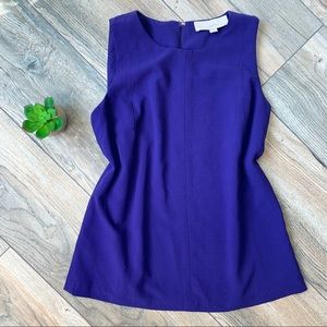 ⬇️LOFT Purple Work Blouse/Tank